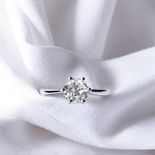girl ladies hand jewelry six prong diamond ring simulation diamond ring gift party engagement ring, Black
girl ladies hand jewelry six prong diamond ring simulation diamond ring gift party engagement ring, Black