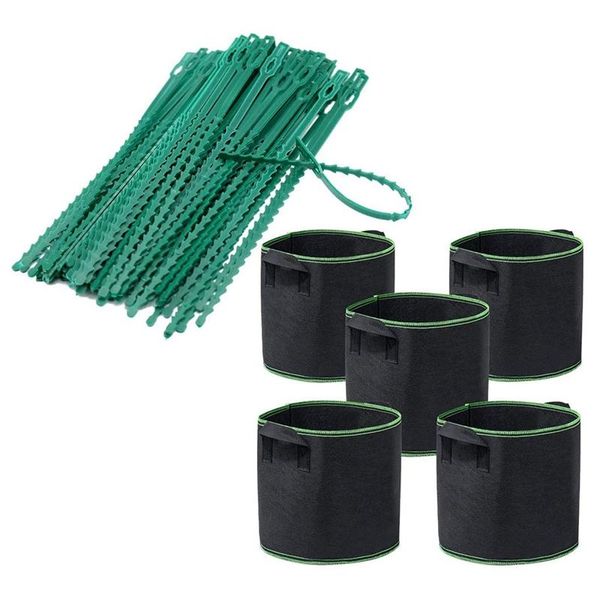 other garden supplies 200pcs adjustable plastic plant cable ties reusable & 5 pcs grow bags 1 gallon aeration fabric pots
other garden supplies 200pcs adjustable plastic plant cable ties reusable & 5 pcs grow bags 1 gallon aeration fabric pots