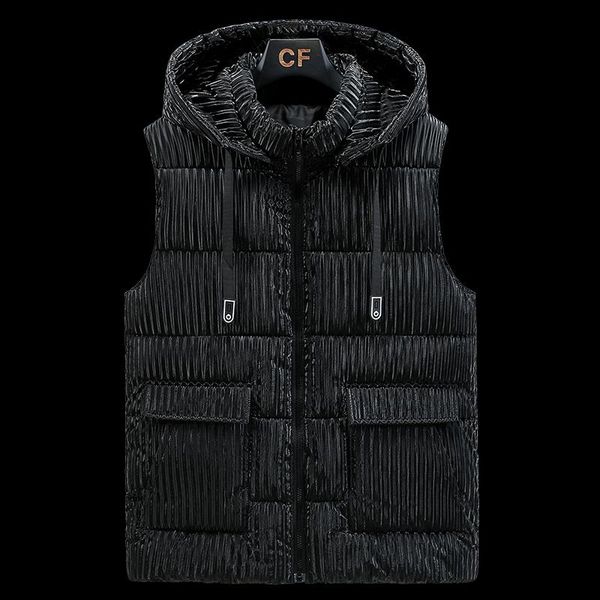 men's vests bjcjwf winter men plus size 4xl-10xl thick warm casual waistcoat hooded detachable cotton vest sleeveless jacket, Black;white
men's vests bjcjwf winter men plus size 4xl-10xl thick warm casual waistcoat hooded detachable cotton vest sleeveless jacket, Black;white