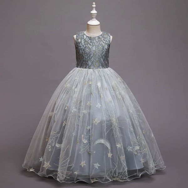 girls dresses children clothes princess long kids dress star mesh show embroidery birthday party formal child clothing b7452, Red;yellow
girls dresses children clothes princess long kids dress star mesh show embroidery birthday party formal child clothing b7452, Red;yellow