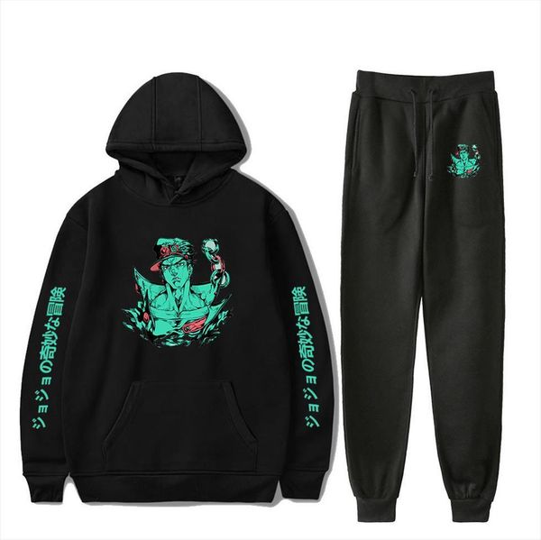 anime jojo bizarre adventure mens tracksuit sets fashion sportswear winter two pieces hoodies pants set male sweat suit, Gray
anime jojo bizarre adventure mens tracksuit sets fashion sportswear winter two pieces hoodies pants set male sweat suit, Gray