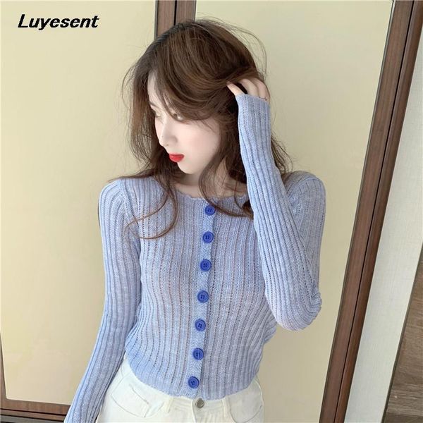 women's t-shirt women khaki blue knitted casual harajuku t shirt 2021 spring lady basic button single breasted streetwear long-sleeve k, White
women's t-shirt women khaki blue knitted casual harajuku t shirt 2021 spring lady basic button single breasted streetwear long-sleeve k, White