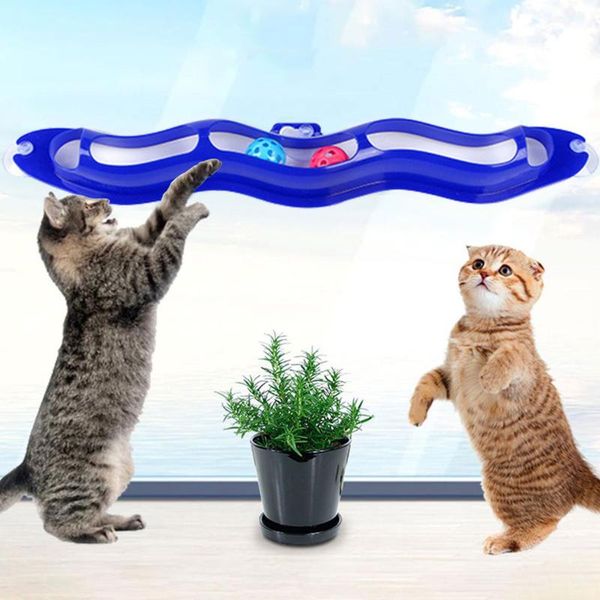 cat toys sucker windows toy funny ball play pipe with balls track tunnel pet cats products supplies
cat toys sucker windows toy funny ball play pipe with balls track tunnel pet cats products supplies