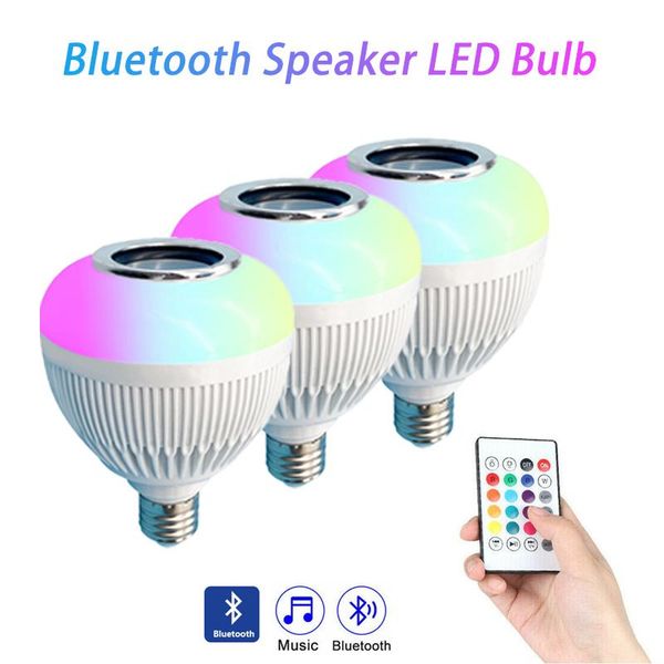 bulbs 12w rgb led lamp colorful music bulb e27 wireless bluetooth speaker smart light player audio remote control home
bulbs 12w rgb led lamp colorful music bulb e27 wireless bluetooth speaker smart light player audio remote control home
