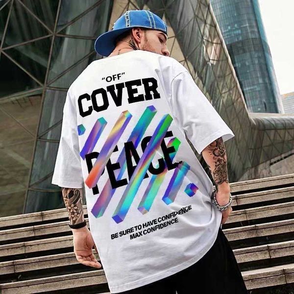 street fashion brand guochao ins hip hop half sleeve t-shirt large size loose trend short sleeve t-shirt for fat men, White;black
street fashion brand guochao ins hip hop half sleeve t-shirt large size loose trend short sleeve t-shirt for fat men, White;black
