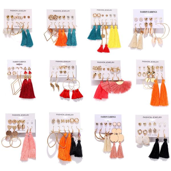 budrovky fashion shell big circle tassel variety combination earrings set fashion all-match ear studdio chan contact, Silver
budrovky fashion shell big circle tassel variety combination earrings set fashion all-match ear studdio chan contact, Silver