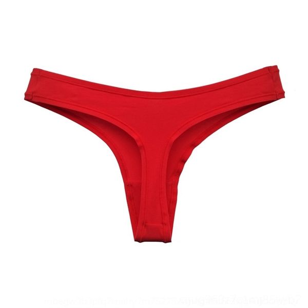 r6hh one underwearwomen's cotton piece women's underwear simple split t-shaped pants cotton low waist t-shaped pants, Red;black
r6hh one underwearwomen's cotton piece women's underwear simple split t-shaped pants cotton low waist t-shaped pants, Red;black