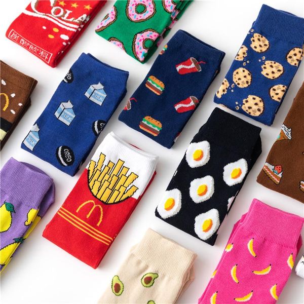 socks & hosiery funny harajuku women casual cartoon fruit sock banana avocado lemon egg cookie donuts colorful japanese skateboard, Black;white
socks & hosiery funny harajuku women casual cartoon fruit sock banana avocado lemon egg cookie donuts colorful japanese skateboard, Black;white