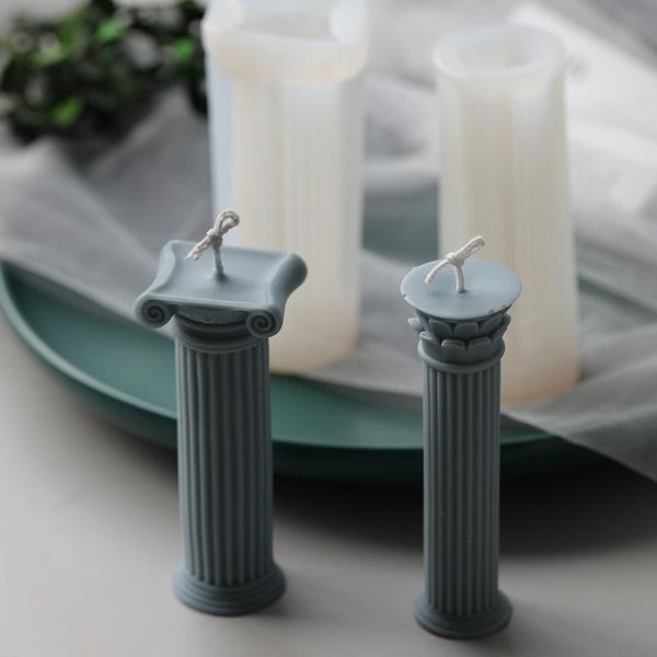 roman column candle mould european style simple home decoration scented diy mold plaster silicone molds craft tools
roman column candle mould european style simple home decoration scented diy mold plaster silicone molds craft tools