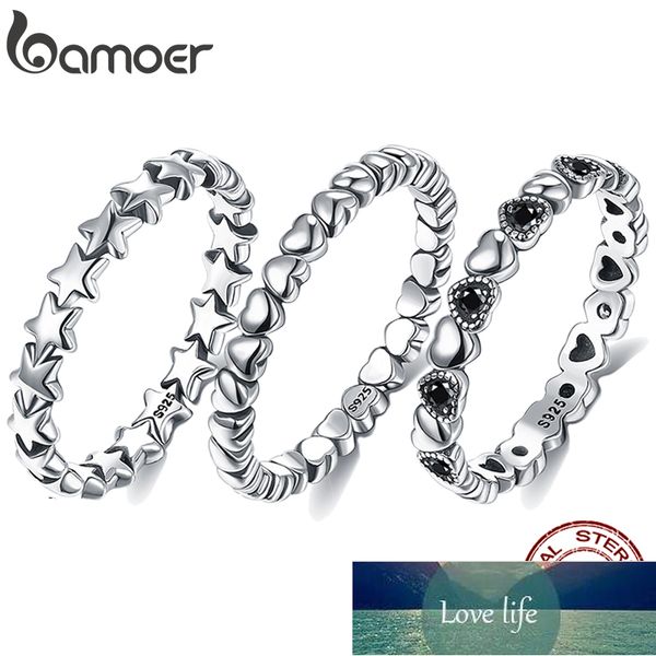 bamoer genuine 925 sterling silver stackable ring heart black cz finger rings for women wedding anniversary jewelry anel scr140 factory pric
bamoer genuine 925 sterling silver stackable ring heart black cz finger rings for women wedding anniversary jewelry anel scr140 factory pric
