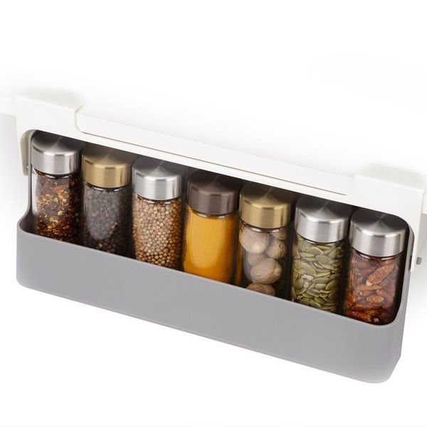 hooks & rails under-shelf spice organizer seasoning bottle storage rack cabinet kitchen jars punch-holder dropship
hooks & rails under-shelf spice organizer seasoning bottle storage rack cabinet kitchen jars punch-holder dropship