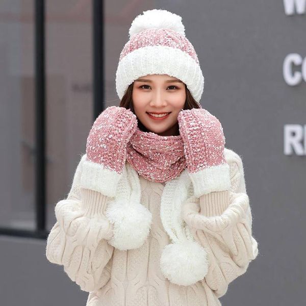 five fingers gloves 3pcs women winter warm multicolor knitted venonat beanie hat+scarf+gloves set women' handschoenen, Blue;gray
five fingers gloves 3pcs women winter warm multicolor knitted venonat beanie hat+scarf+gloves set women' handschoenen, Blue;gray