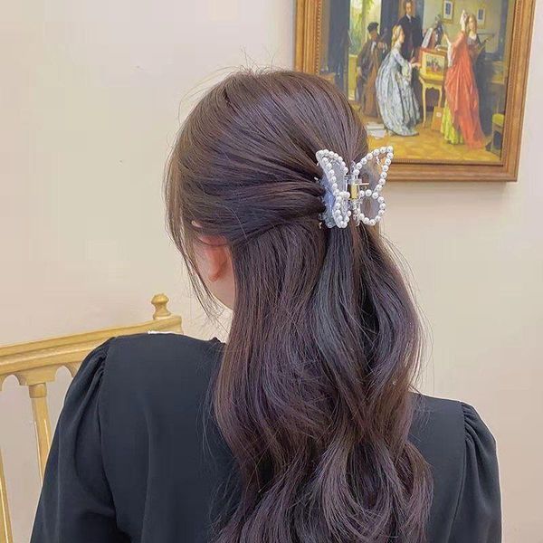 hair clips elegant pearl butterfly claw clip for women colorful transparent acrylic clamps crab chic accessories gift
hair clips elegant pearl butterfly claw clip for women colorful transparent acrylic clamps crab chic accessories gift