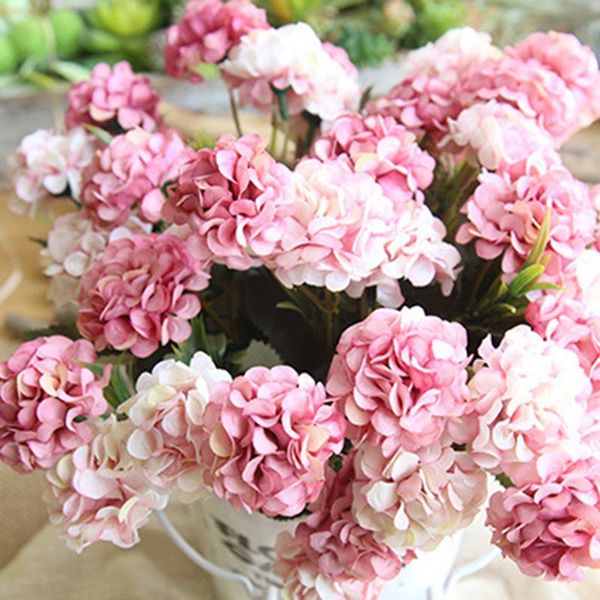decorative flowers & wreaths 10 heads artificial silk hydrangea fake bouquet bunch party home decor
decorative flowers & wreaths 10 heads artificial silk hydrangea fake bouquet bunch party home decor