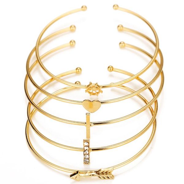 cute heart arrow shape bracelet for women gold color open adjustable jewelry accessories birthday anniversary gift charm bracelets, Golden;silver
cute heart arrow shape bracelet for women gold color open adjustable jewelry accessories birthday anniversary gift charm bracelets, Golden;silver