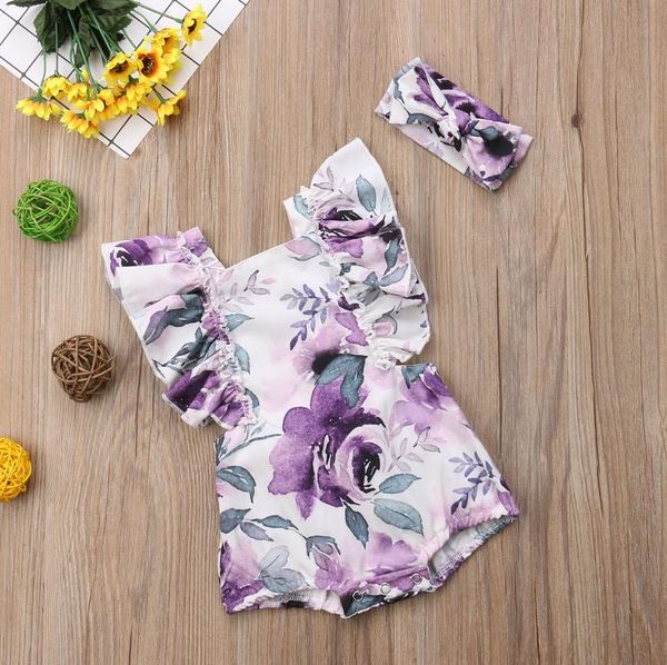 rompers born baby girls romper ruffle floral sleeve bodysuit jumpsuit with headband outfit girl clothes, Blue
rompers born baby girls romper ruffle floral sleeve bodysuit jumpsuit with headband outfit girl clothes, Blue