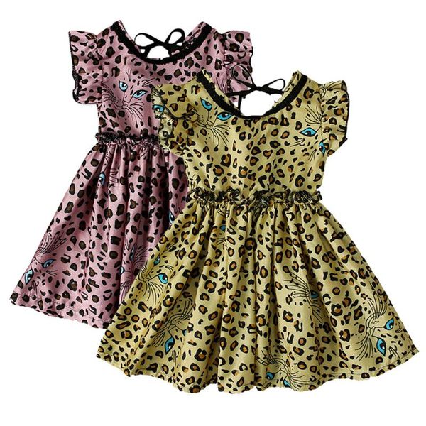 girl's dresses toddler kids girls summer 2021 leopard print ruffled holiday party children baby girl dress for child clothing, Red;yellow
girl's dresses toddler kids girls summer 2021 leopard print ruffled holiday party children baby girl dress for child clothing, Red;yellow