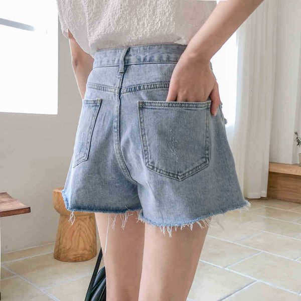 women's shorts light blue jeans women's summer versatile high waist thin wide leg vmd6, White;black
women's shorts light blue jeans women's summer versatile high waist thin wide leg vmd6, White;black