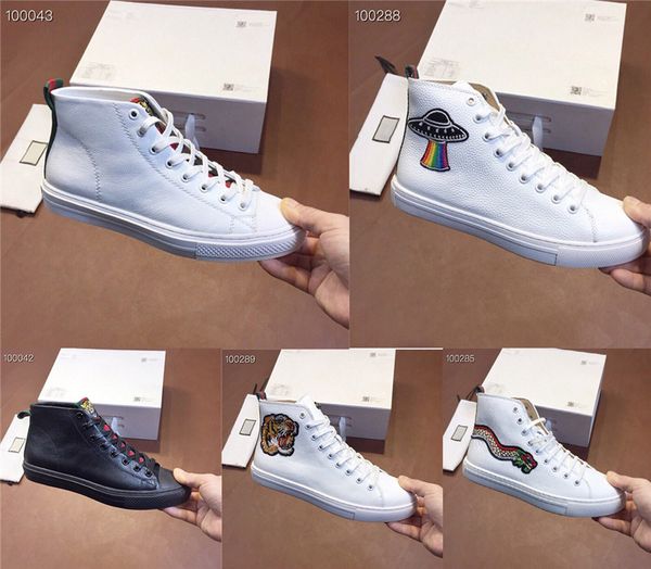 designer fashion brand men ace leather casual shoes outdoor high-leathers soft breathable technical canvas flat sports shoelace with box, Black
designer fashion brand men ace leather casual shoes outdoor high-leathers soft breathable technical canvas flat sports shoelace with box, Black