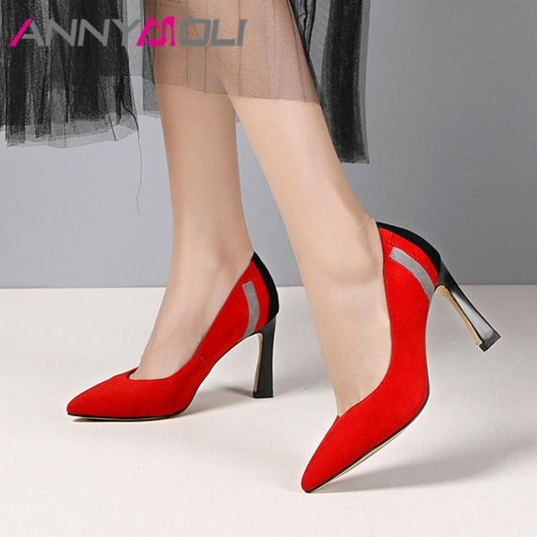 dress shoes annymoli high heels women pumps kid suede super party genuine leather mixed colors ladies red size 34-39, Black
dress shoes annymoli high heels women pumps kid suede super party genuine leather mixed colors ladies red size 34-39, Black