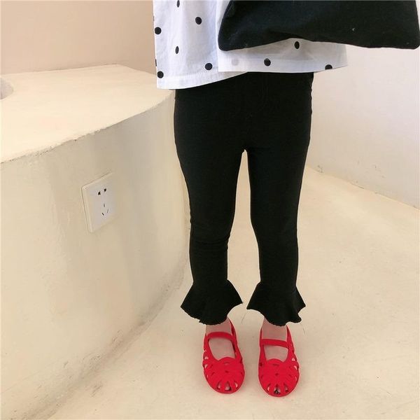 spring 2021 girls fashion pants children's elastic flared baby cotton clothing kids leggings pure color children trousers, Blue
spring 2021 girls fashion pants children's elastic flared baby cotton clothing kids leggings pure color children trousers, Blue