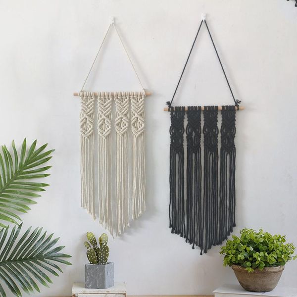 tapestries macrame boho tapestry tassel cotton rope handmade nordic art wall hanging for living room bedroom home decor z034
tapestries macrame boho tapestry tassel cotton rope handmade nordic art wall hanging for living room bedroom home decor z034