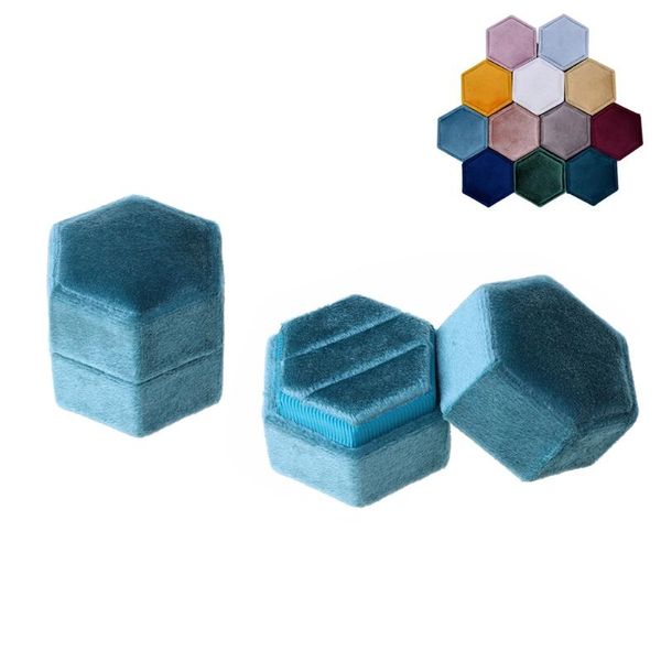 jewelry pouches, bags 50le hexagon velvet ring bearer box - premium gorgeous vintage double display holder with detachable lid for proposal,, Pink;blue
jewelry pouches, bags 50le hexagon velvet ring bearer box - premium gorgeous vintage double display holder with detachable lid for proposal,, Pink;blue