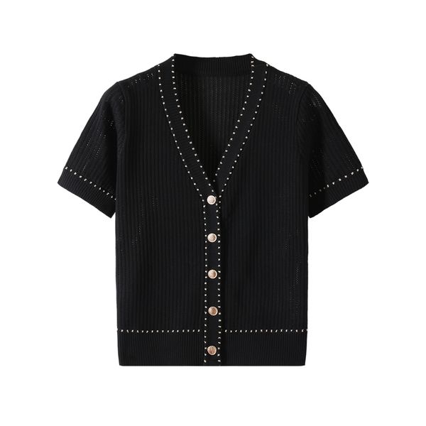 milan runway summer women's knits letter print round neck sleeve short woman tees europe and america women lady spring fashion pullover, White
milan runway summer women's knits letter print round neck sleeve short woman tees europe and america women lady spring fashion pullover, White