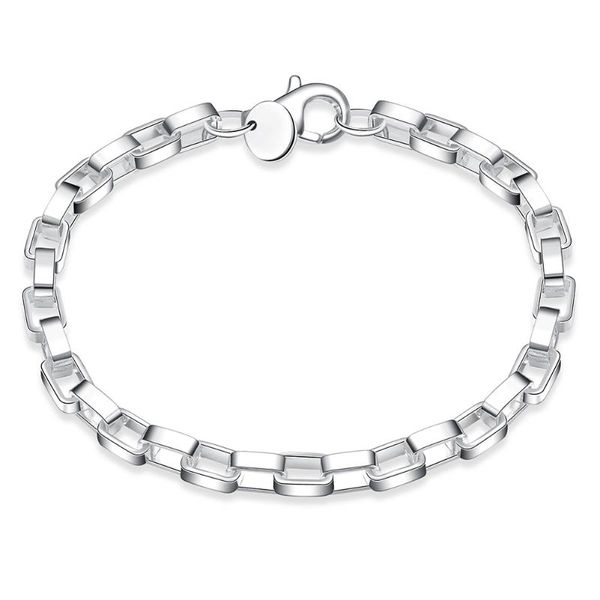 charm bracelets geometric silver box bracelet 925 sterling lobster buckle simple neutral jewelry lucky, Golden;silver
charm bracelets geometric silver box bracelet 925 sterling lobster buckle simple neutral jewelry lucky, Golden;silver
