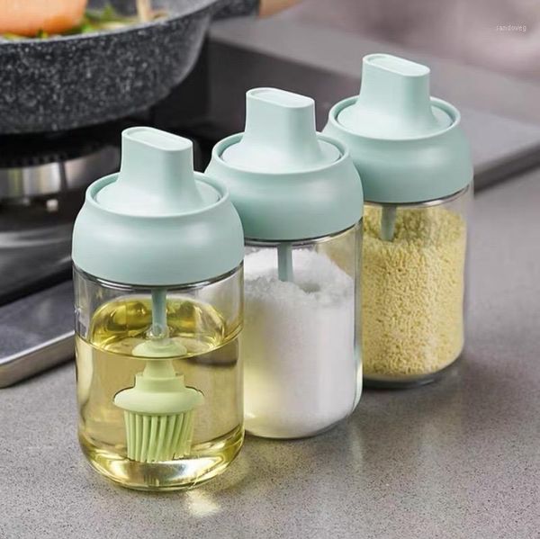 kitchen seasoning spices box salt monosodium glutamate bottle set glass oil pot household combination spoon cover integrated storage bottles
kitchen seasoning spices box salt monosodium glutamate bottle set glass oil pot household combination spoon cover integrated storage bottles
