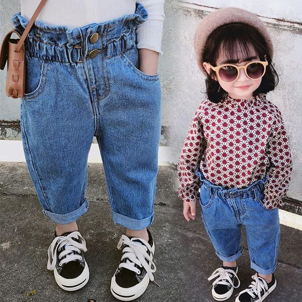 jeans girls' jeans, children's autumn and spring clothes, pants, baby buttons, toddlers 1 to 8 years, Blue
jeans girls' jeans, children's autumn and spring clothes, pants, baby buttons, toddlers 1 to 8 years, Blue