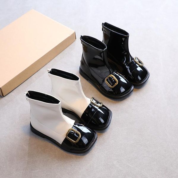 boots girls princess children autumn winter shoes kids pu leather flat fashion dress casual, Black;grey
boots girls princess children autumn winter shoes kids pu leather flat fashion dress casual, Black;grey