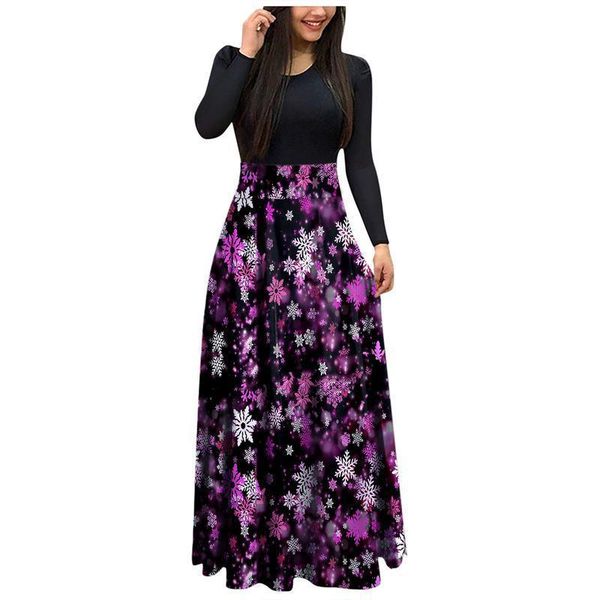 casual dresses autumn european and american women's clothing christmas stitching digital printing long-sleeved round neck dress long sk, Black;gray
casual dresses autumn european and american women's clothing christmas stitching digital printing long-sleeved round neck dress long sk, Black;gray