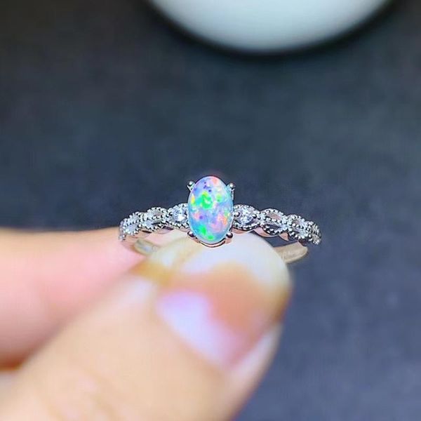 genuine opal ring real 925 sterling silver fine jewelry 4*6mm colorful natrual gemstone for women birthday gift cluster rings, Golden;silver
genuine opal ring real 925 sterling silver fine jewelry 4*6mm colorful natrual gemstone for women birthday gift cluster rings, Golden;silver