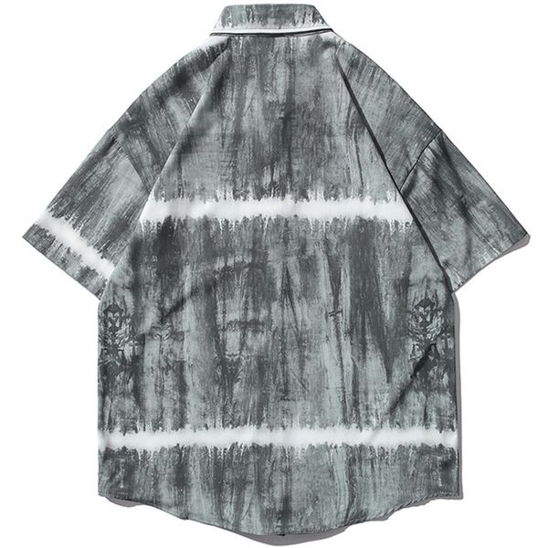 men's casual shirts aolamegs men's shirt harajuku dye printed short sleeves summer casual vintage beach fashion s all streetwear g, White;black
men's casual shirts aolamegs men's shirt harajuku dye printed short sleeves summer casual vintage beach fashion s all streetwear g, White;black