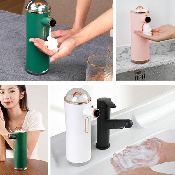 liquid soap dispenser smart touchless infrared automatic with rainbow decoration rechargeable
liquid soap dispenser smart touchless infrared automatic with rainbow decoration rechargeable
