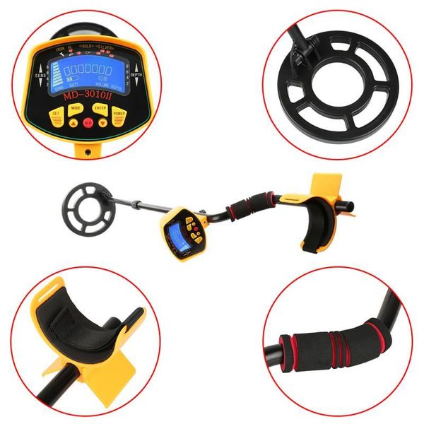 detecting equipment md-3010ii underground metal detector gold digger treasure water resistant with lcd display multi-tool detectors
detecting equipment md-3010ii underground metal detector gold digger treasure water resistant with lcd display multi-tool detectors