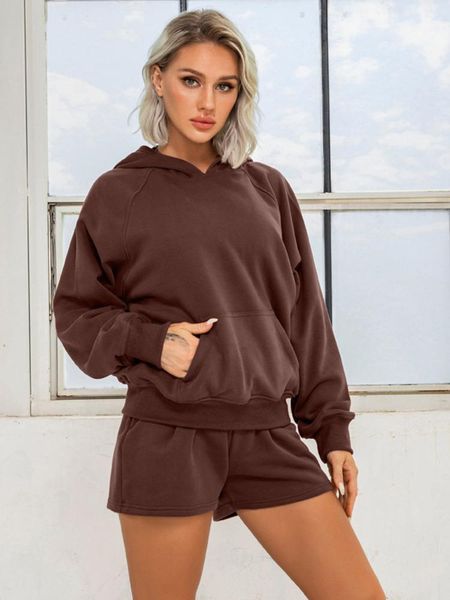 women's tracksuits sruby 2021 autumn and winter outdoor loose hooded sweater set wind hip hop plush front pocket sports women, Gray
women's tracksuits sruby 2021 autumn and winter outdoor loose hooded sweater set wind hip hop plush front pocket sports women, Gray