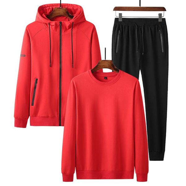 men's tracksuits hoodie trousers two-piece suit cotton sports suitsolid color long-sleeved sweater +, Gray
men's tracksuits hoodie trousers two-piece suit cotton sports suitsolid color long-sleeved sweater +, Gray