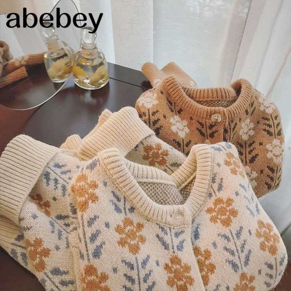 spring autumn women young style prairie chic flowers raglan sleeve floral harajuku sweater knitted cardigan jumpers thin clothes 210715, White;black
spring autumn women young style prairie chic flowers raglan sleeve floral harajuku sweater knitted cardigan jumpers thin clothes 210715, White;black
