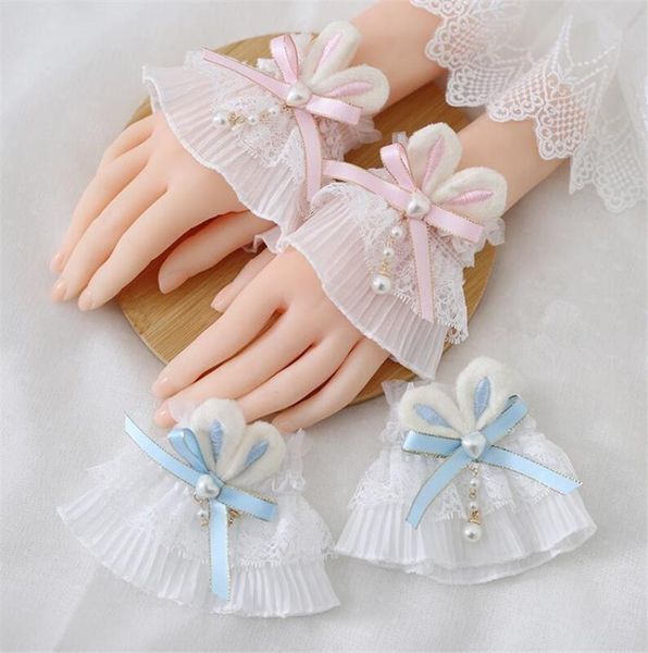 other event & party supplies 1pair sweet lolita girl ear hand wrist cuffs bowknot lace trim maid cosplay accessories b1872
other event & party supplies 1pair sweet lolita girl ear hand wrist cuffs bowknot lace trim maid cosplay accessories b1872