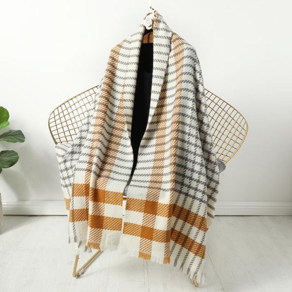 scarves cashmere like scarf for women in autumn and winter2021tassel plaid print wind proof shawl winter thick warm, Blue;gray
scarves cashmere like scarf for women in autumn and winter2021tassel plaid print wind proof shawl winter thick warm, Blue;gray