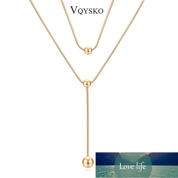 multi layer long necklace sweater chain for girls stainless steel fashion pendant beaded necklace women jewelry accessories factory price ex, Silver
multi layer long necklace sweater chain for girls stainless steel fashion pendant beaded necklace women jewelry accessories factory price ex, Silver