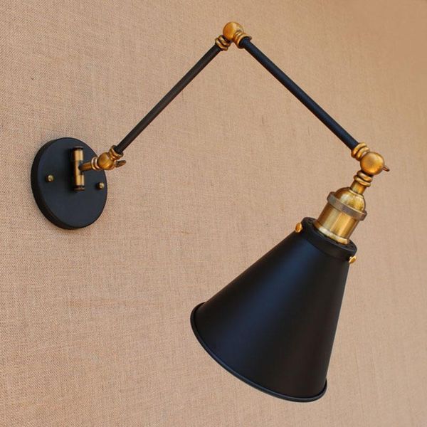 wall lamp retro black adjustable long swing arm vintage e27 lights sconce for bedroom living room dining bar cafe office
wall lamp retro black adjustable long swing arm vintage e27 lights sconce for bedroom living room dining bar cafe office