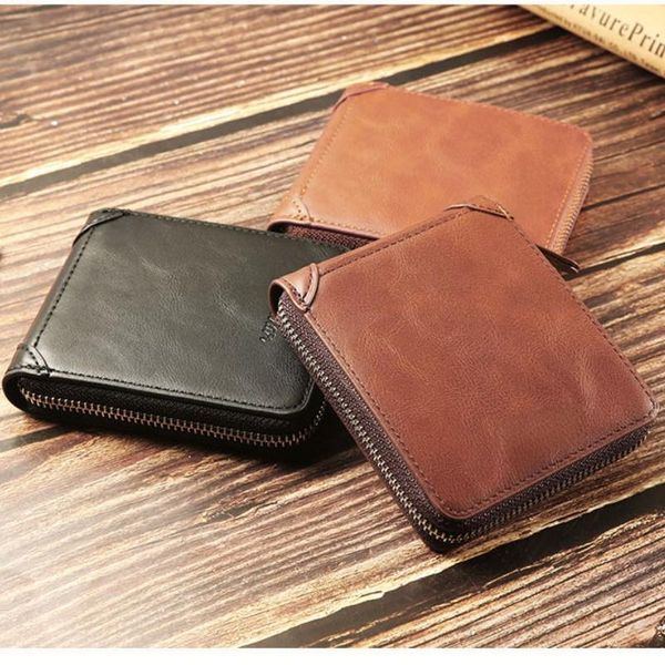 wallets men's wallet short fashion zipper multifunctional card bag retro money luxury coin purse, Red;black
wallets men's wallet short fashion zipper multifunctional card bag retro money luxury coin purse, Red;black