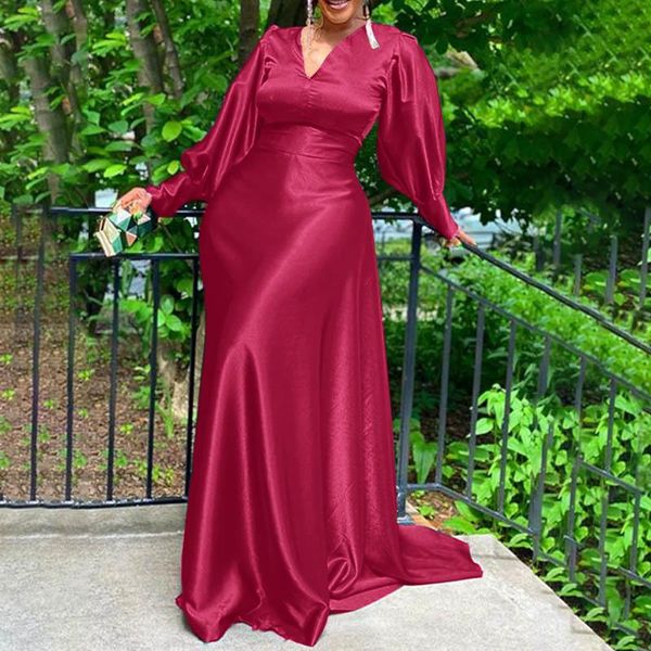 casual dresses oversized fashion women's satin dress 2022 spring autumn vintage maxi vestidos solid puff sleeve a-line party robe, Black;gray
casual dresses oversized fashion women's satin dress 2022 spring autumn vintage maxi vestidos solid puff sleeve a-line party robe, Black;gray