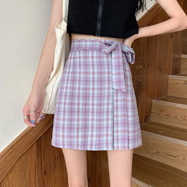 skirts plaid skirt female high waist a-line summer irregular pleated girl bag hip short, Black
skirts plaid skirt female high waist a-line summer irregular pleated girl bag hip short, Black