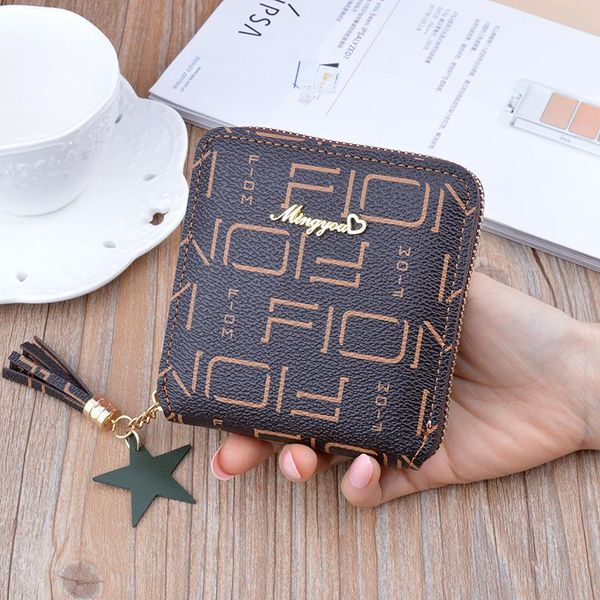 wallets wallet women's short zipper tassel letter zero korean student soft square mini, Red;black
wallets wallet women's short zipper tassel letter zero korean student soft square mini, Red;black