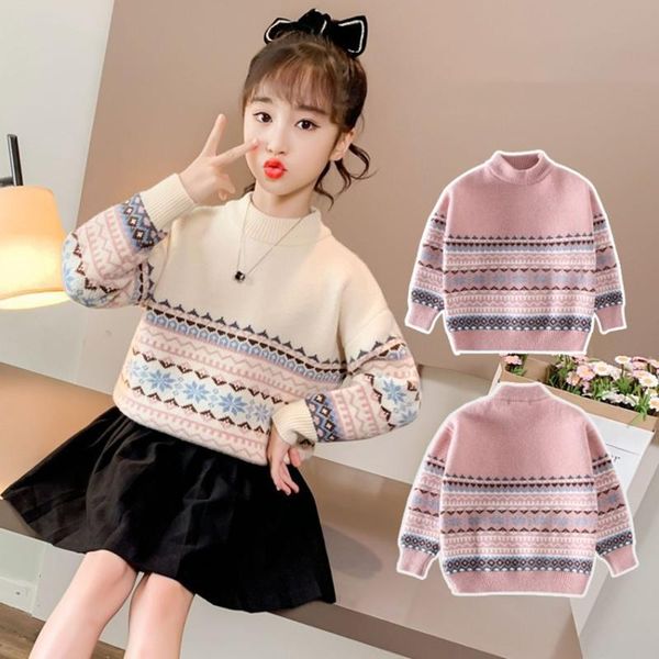 pullover girls' fleece sweaters 2021 autumn winter round collar velvet base korean sweet cute 4 - 12 years, Blue
pullover girls' fleece sweaters 2021 autumn winter round collar velvet base korean sweet cute 4 - 12 years, Blue