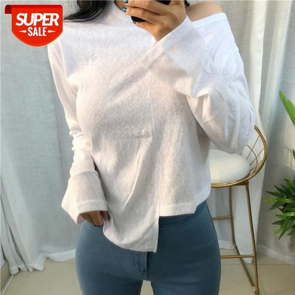 hollow out off shoulder t shirt women summer tshirt 2021 cotton female t-shirt korean fashion clothes tee shirt femme white #yl5r 
hollow out off shoulder t shirt women summer tshirt 2021 cotton female t-shirt korean fashion clothes tee shirt femme white #yl5r